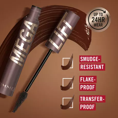 Rimmel London Thrill Seeker Mega Lift Mascara Bruin 3 Brownie Pie