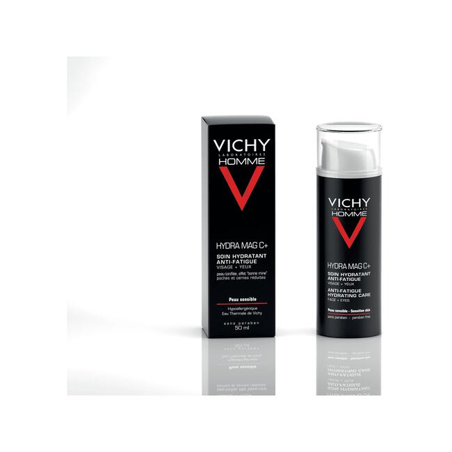 Vichy Homme Hydra Mag C+ Dagcrème Gevoelige Huid 50 ML