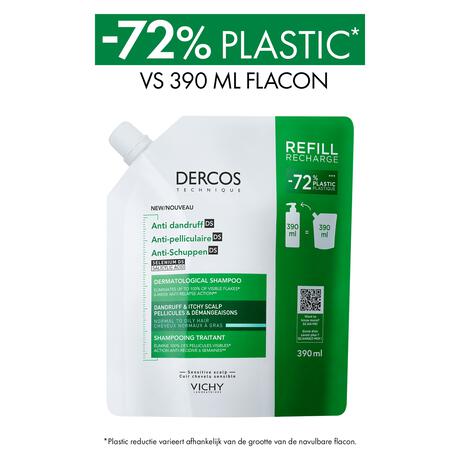 Vichy Dercos Anti-Roos DS Shampoo NH/VH Navulling 390 ML
