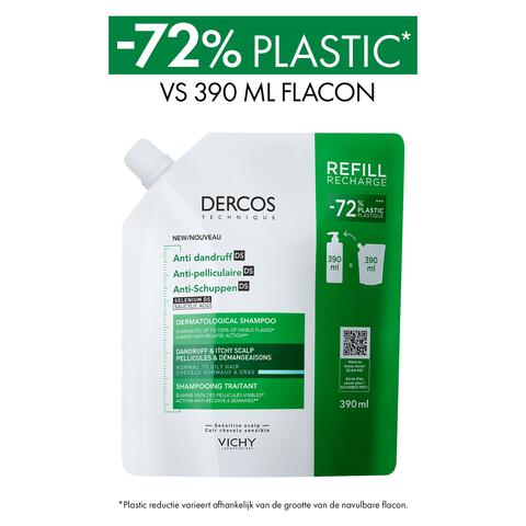Vichy Dercos Anti-Roos DS Shampoo NH/VH Navulling 390 ML