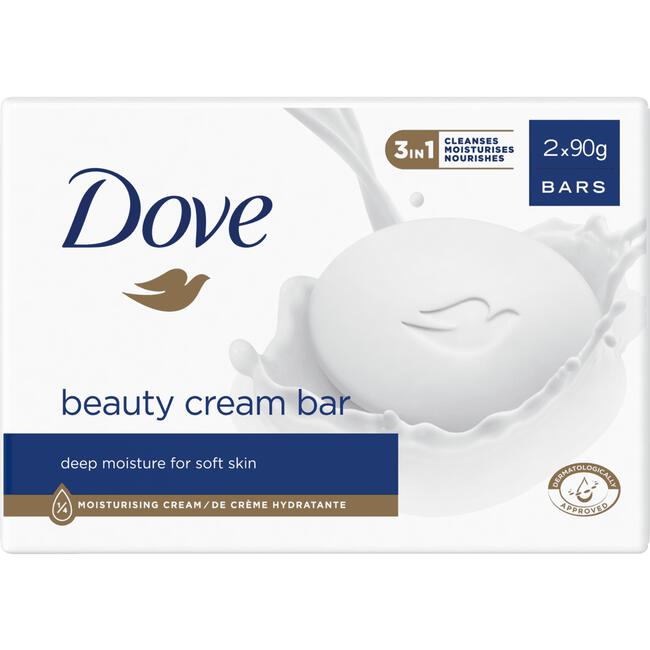 Dove Original Beauty Cream Handzeep Bar 2 x 90 GR