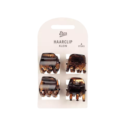 Etos Haarklem Small Bruin 4St