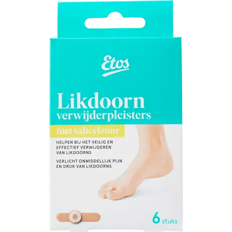 Etos Likdoorn Verwijder Pleisters 6 stuks