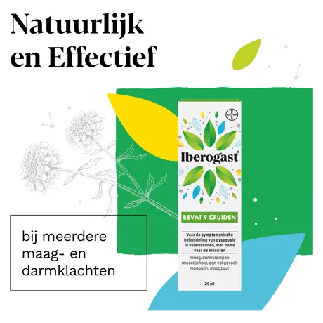 Iberogast Druppels Bij Prikkelbare Maag- En Darmklachten 50 ML