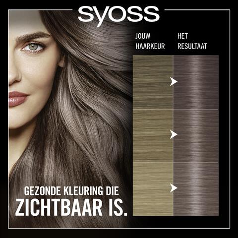 Syoss Oleo Intense Permanente Haarkleuring 7-56 Mokka Donkerblond/Blond Foncé Mocca