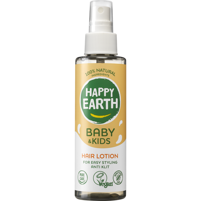 Happy Earth 100% Natuurlijke Baby & Kids Haarlotion 150 ML