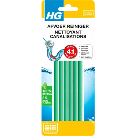 HG Afvoerreiniger Sticks 6 stuks