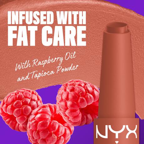 NYX Professional Make Up Fat Matte Lipstick 01 Cozy Whipped Nude