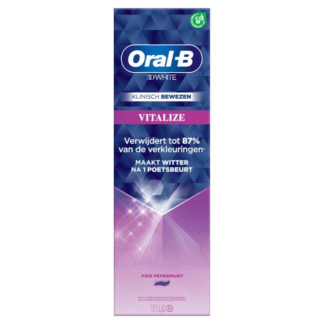 Oral-B 3D White Vitalize Tandpasta 75 ML | Etos