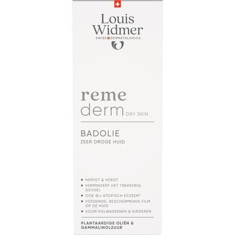 Louis Widmer Remederm Badolie Licht Geparfumeerd 250 ML