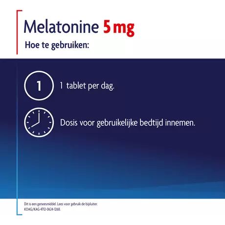 Shiepz Melatonine 5 MG Tabletten 30 stuks
