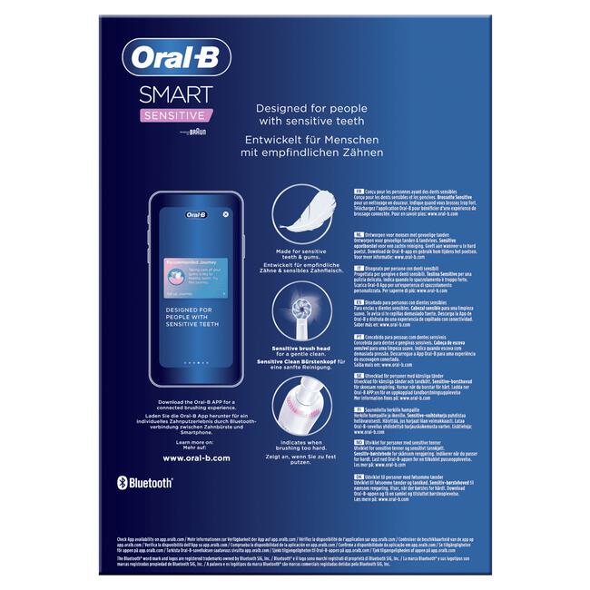 Oral-B Smart Sensitive Wit Elektrische Tandenborstel By Braun
