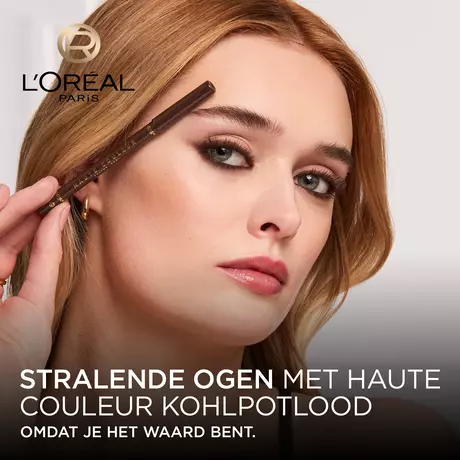 L'Oréal Paris Haute Couleur Crayon Khol Eyeliner Brun Leather Bruin