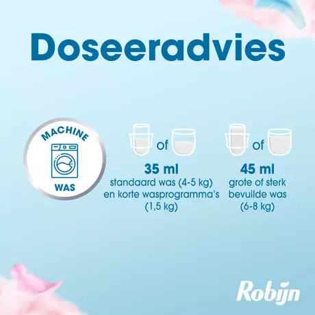 Robijn Quick Wash Vloeibaar Wasmiddel Puur & Zacht 837 ML