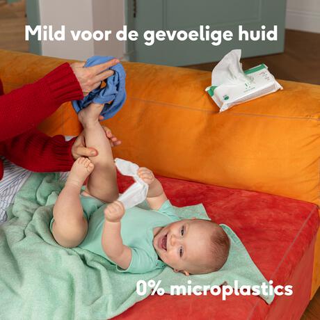 Naïf Plasticvrije Water Billendoekjes 54 stuks