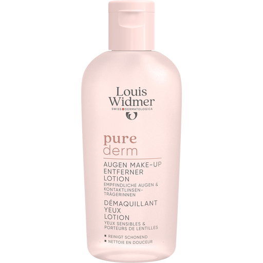 Louis Widmer Purederm Make-up Reiniging Lotion Zonder Parfum 100 ML