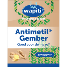 Wapiti Antimetil Gember 30 stuks