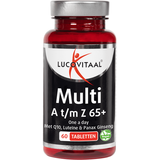 Lucovitaal Multi A t/m Z 65+ Ginseng Tabletten 60 stuks