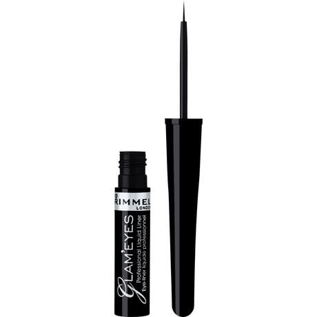 Rimmel London Glam'Eyes Professional Eyeliner 001 Black Glamour