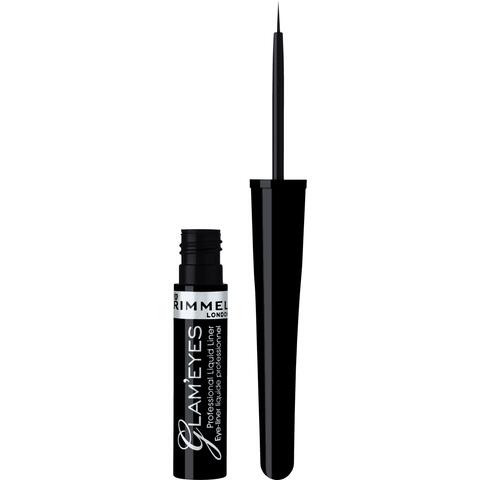 Rimmel London Glam'Eyes Professional Eyeliner 001 Black Glamour
