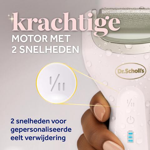 Dr.Scholl's Pedi Perfect Elektrische Voetvijl met Nano Technologie