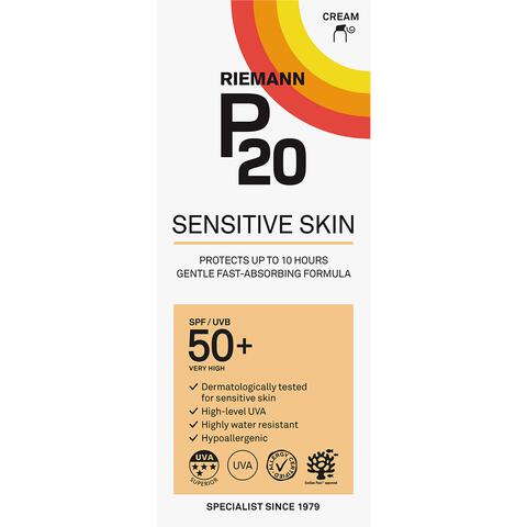 P20 Sensitive Skin Zonnebrand Lotion SPF50+ 200 ML