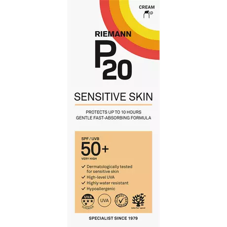 P20 Sensitive Skin Zonnebrand Lotion SPF50+ 200 ML