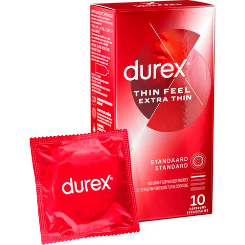 Durex Condooms Thin Feel Extra Dun 10 stuks