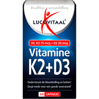 Lucovitaal Vitamine K2 + D3 Capsules 60 stuks