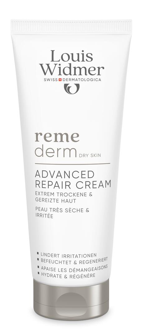 Louis Widmer Remederm Crème Dry Skin Fluide Zonder Parfum 75 ml