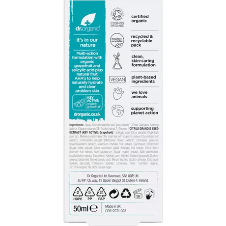 Dr. Organic Skin Clear Moisturiser 50 ML