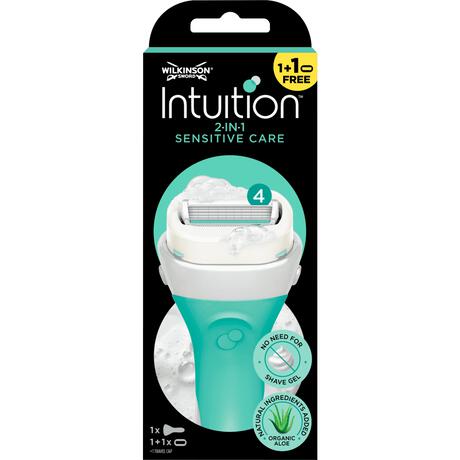 Wilkinson Sword Intuition Sensitive Care Scheerapparaat 1+1 gratis navulmesje