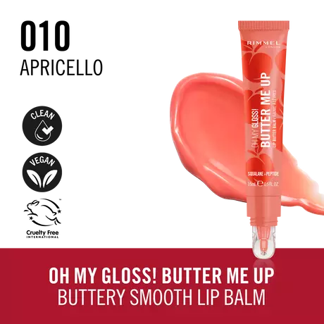 Rimmel Oh My Gloss! Butter Me Up 010 Apricello 15 ML