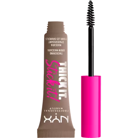 NYX Professional Makeup Thick It. Stick It! Wenkbrauwmascara 1 Taupe