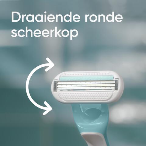 Gillette Venus Sensitive Wegwerpmesjes 3+1 stuks