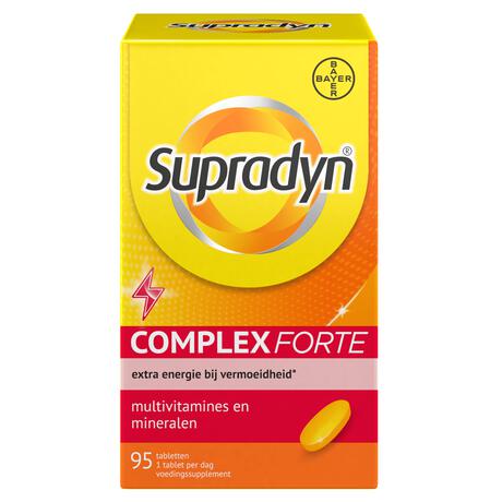 Supradyn Complex Forte Multivitamine Voor Extra Energie 95 Tabletten