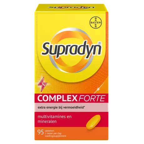 Supradyn Complex Forte Multivitamine Voor Extra Energie 95 Tabletten