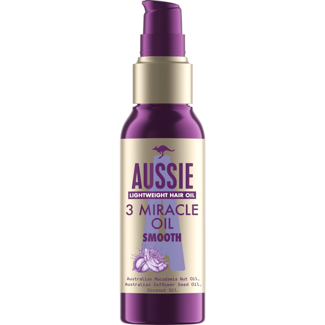 Aussie 3 Miracle Oil Smooth Haarolie 100 ml 100 ML Etos