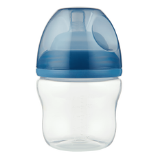 Etos Fles Brede Hals Blauw 125 ML