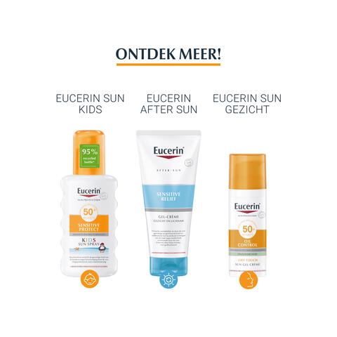 Eucerin Sun Sensitive Protect Dry Touch Gel-Crème SPF50+ 200 ML