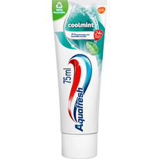 Aquafresh Cool Mint Tandpasta Voor Gezonde Tanden 75 ML Recyclebare Plastic Tube & Dop