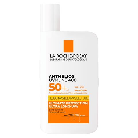 La Roche-Posay Anthelios UVMune 400 Onzichtbare Zonnefluide SPF50+ 50 ML