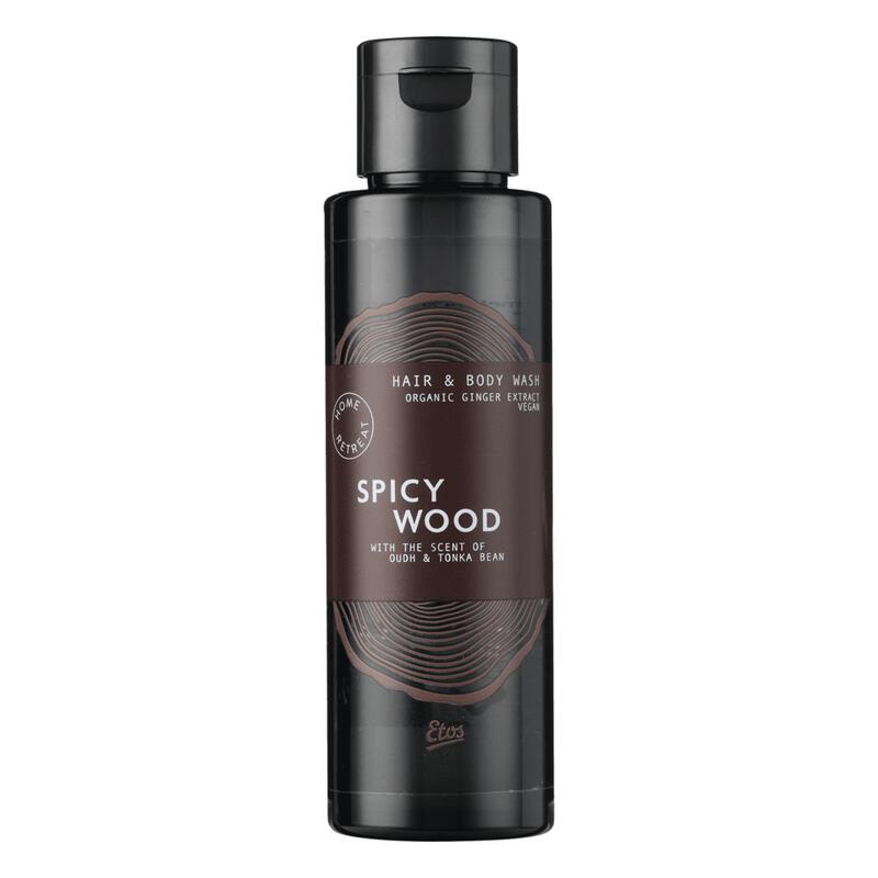 Etos Home Retreat Spicy Wood Haar en Douchegel Mini 100 ML