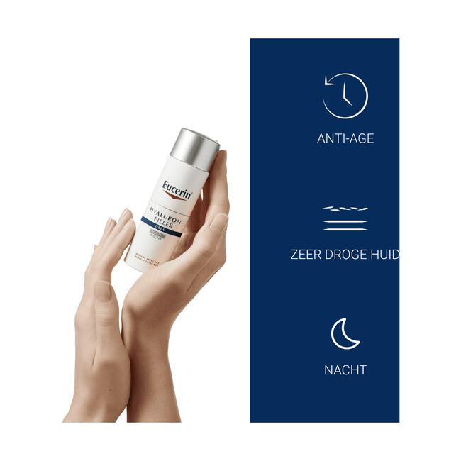 Eucerin Hyaluron-Filler Extra Rijk Nachtcrème 50 ML