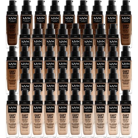 NYX Professional Makeup Can't Stop Won't Stop Foundation Classic Tan CSWSF12