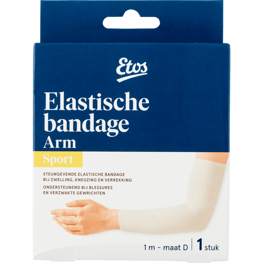 Etos Sport Elastische Bandage Arm Wit