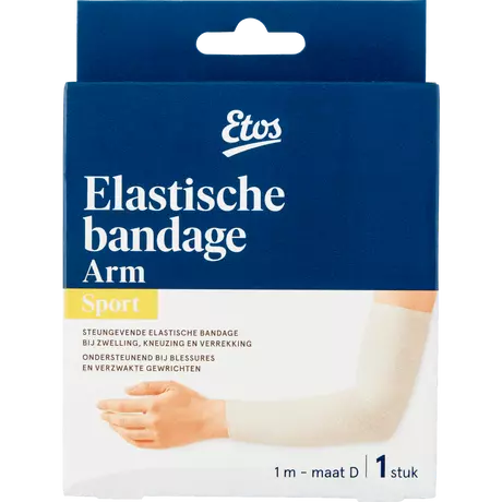 Etos Sport Elastische Bandage Arm Wit
