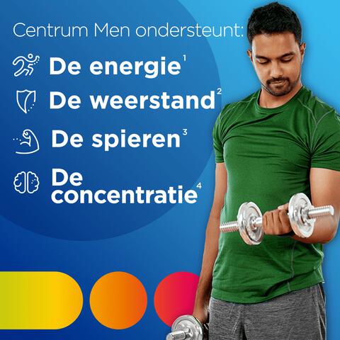 Centrum Men Multivitaminen Tabletten 90 stuks