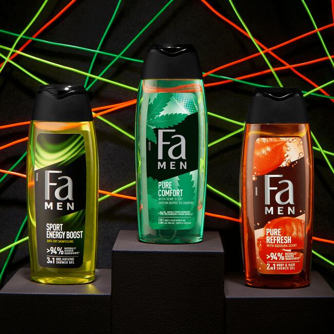 Fa Men Xtreme Sport Energy Boost 3-in-1 Douchegel 250 ML