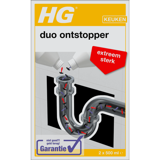 HG Duo Ontstopper 2x 500 ML